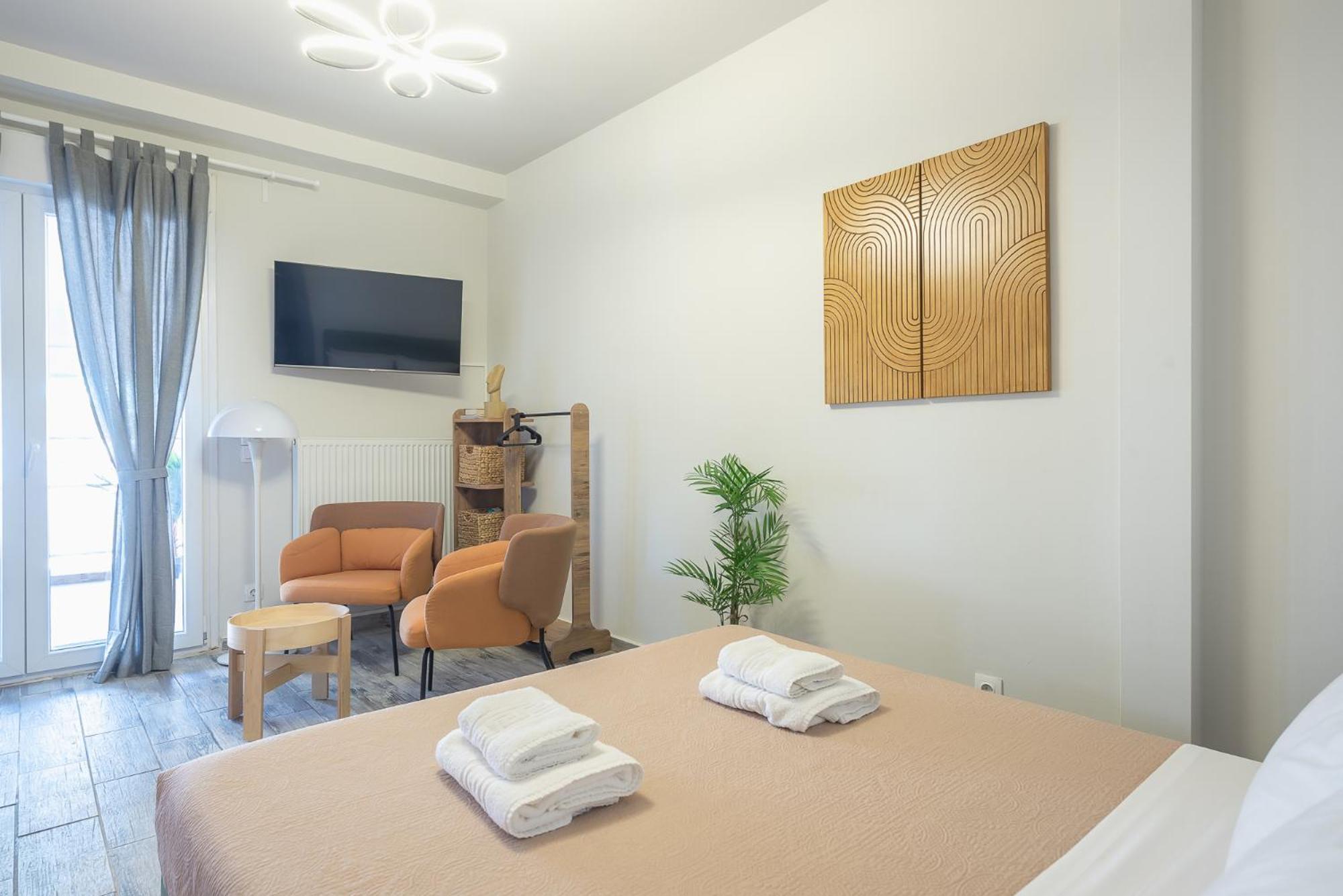 Sunny Studio With Starlight Balcony Athens Ngoại thất bức ảnh