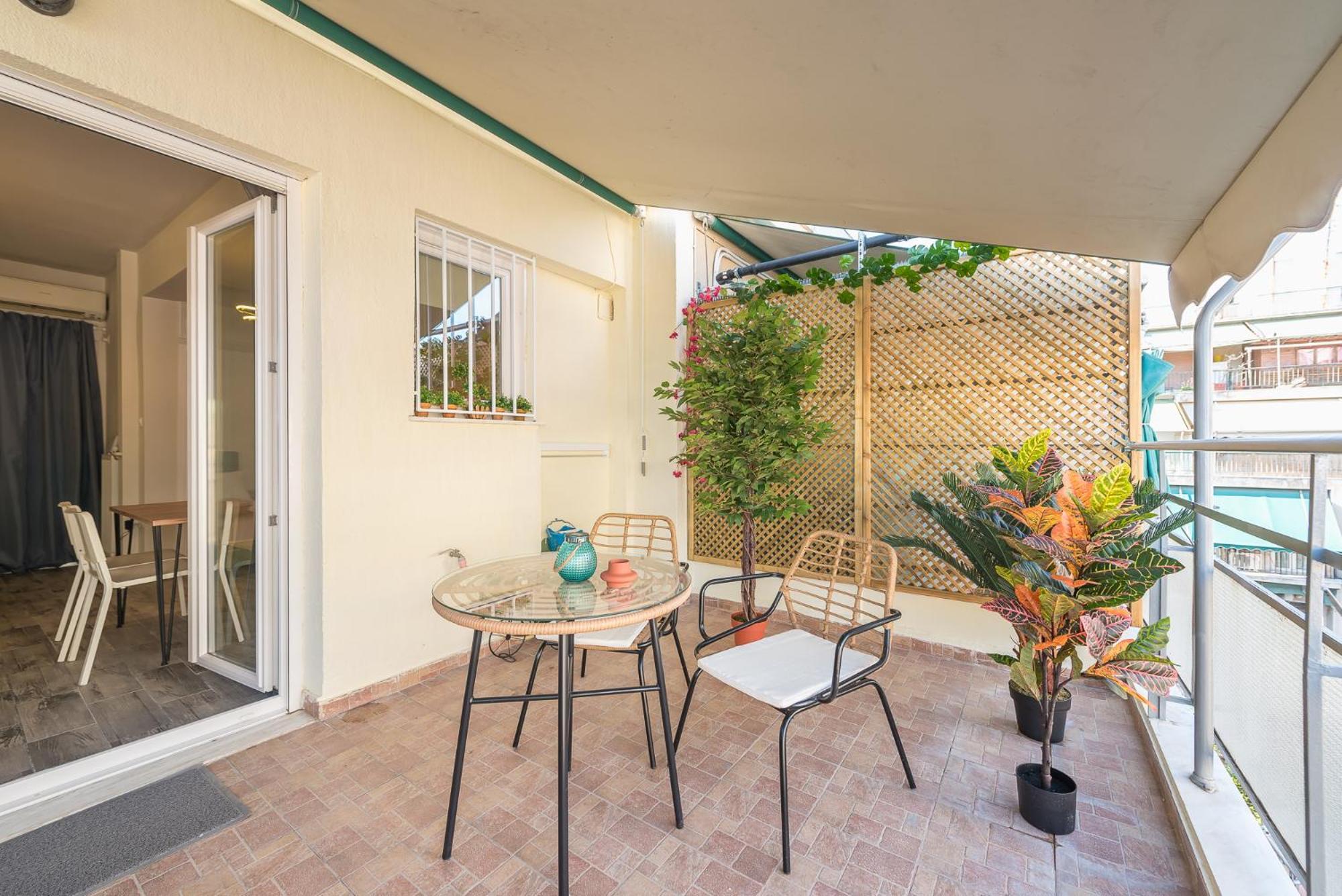 Sunny Studio With Starlight Balcony Athens Ngoại thất bức ảnh